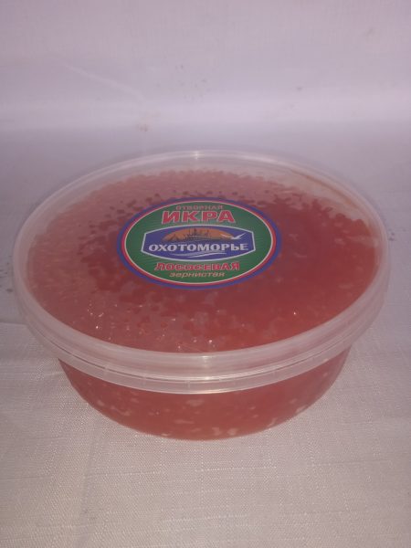 Икра Кеты 0,500 гр. пластик отборная ( Охотоморье )